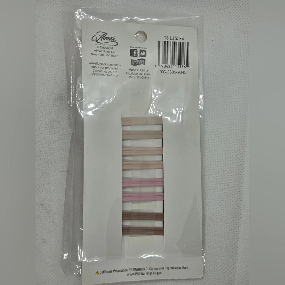 Almar Package Of 4 Hair Clips - MHB Soft Touch - Picture 4 of 4